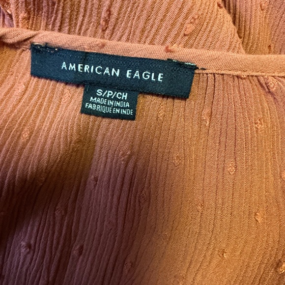 American Eagle boho peasant top - Picture 2 of 12